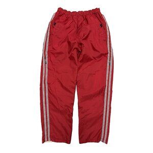 Vintage OTB Pants Mens Large 30x31 Red/Biege Reversible Baggy Skate One Touch